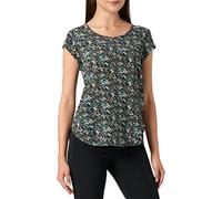 ONLY Onlvic SS AOP Noos Ptm Top, Camiseta, Blusa, Camiseta, Camiseta para Mujer, Camiseta para Mujer, Elegante Top Mujer, Bálsamo Verde/AOP:Fall Ditsy, 40