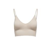 Only Ropa interior Onlvicky Rib Top Noos acanalado sin costuras escote V Bustier Carne L/XL