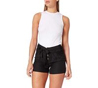 ONLY Pantalones Cortos Onlviva Life HW Belt Pnt Noos, Negro, 42 para Mujer