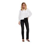 ONLY ONLWAUW HW Flared BJ1097 Noos Jeans, Washed Black, S/30 De Las Mujeres