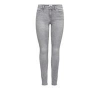 ONLY Onlwauw Life Mid Sk Bb Bj694 Noos, Jeans Mujer, Gris (Medium Grey Denim), M