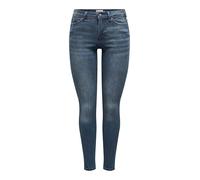 ONLY ONLWAUW Life Mid SK DNM BJ777 Noos, Jeans Mujer, Blue Black Denim/Detail:BJ777, L/30