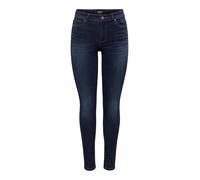 ONLY ONLWAUW Mid SK DNM BJ581 Noos Jeans, Dark Blue Denim, S/30 De Las Mujeres