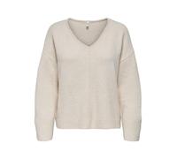 ONLY Onlwhitney LS Cuello en V KNT para Mujer, Piedra Pumice., M