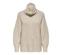 ONLY Onlwhitney LS Loose Rollneck KNT, Piedra Pumice., M