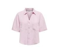 ONLY Onlwindy Life S/S Linen Bl Shirt Pnt, Roseate Spoonbill, M Mujeres