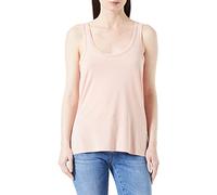 ONLY Onlwrongly Tank Top CS Jrs Camiseta de Tirantes Anchos, Misty Rose, S para Mujer