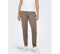 Only Only - Pantalón de mujer con cordón. Marrón Talla 36