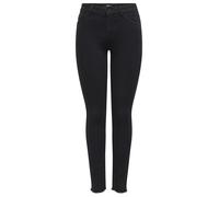 Only Only - Vaquero pitillo de mujer ajustado. Negro Talla 42-44 - Largo 32