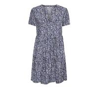 Only Onlzally Life S/S Thea Dress Noos Ptm, Azul Oscuro, XS