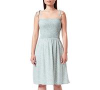ONLY Onlzally Life Vestido de Tirantes Noos Ptm, Chinois Green/AOP: Hojas Blancas, XL para Mujer