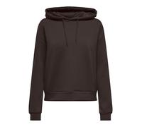 ONLY Onplounge Life Hood LS Swt Noos, Pastel de Chocolate, M para Mujer