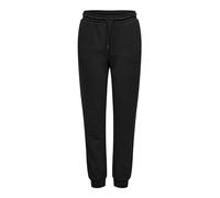 ONLY Onpmelina MW Slim Swt Cuff Pnt Noos Pantalones de chándal, Negro, S para Mujer