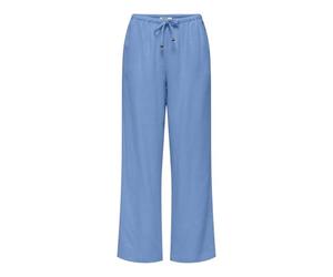 ONLY Pant Onlbruxelles MW Lin BL Tie Pantalón PNT Noos, Azurine, XL / 30L Mujer