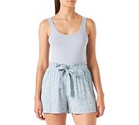 ONLY Pantalón Corto Onlromina Life WVN para Mujer, Azul Cachemira/AOP: CD Romina Ditsy, M