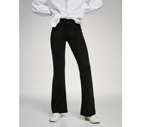 Only Pantalón de mujer de campana liso. Negro 42 (XL)