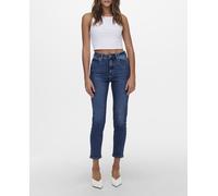 Only Pantalón de mujer vaquero de corte recto. Azul 38-40 (29)