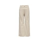 ONLY Pantalón de pana de pernera ancha ONLHOPE crema | 38/L32