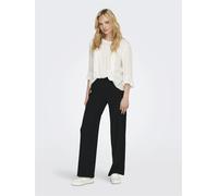 ONLY Pantalón Mujer Pierna Ancha Cintura Elástica Ajuste Regular Elegante y Cómo