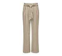 ONLY Pantalón plisado 'Lowa' chamois / blanco 46x30 chamois / blanco