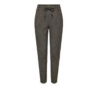 ONLY Pantalón plisado negro / blanco natural 34x32 EUR