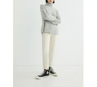 Only Pantalón recto de cintura alta de mujer. Nude 42 (32) / 32 (32)