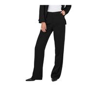 ONLY - Pantalones Anchos con Pliegues - Trousers - Mujer - Negro - M L32 -