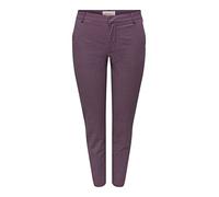 Only Pantalones Chinos ONLBIANA Cotton AOP Chino CC PNT para Mujer Mujer Color: Cyclamen - Night Sky and Rhododendron Talla: W:36 L:32