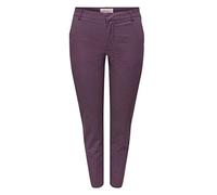 Only Pantalones Chinos ONLBIANA Cotton AOP Chino CC PNT para Mujer Mujer Color: Cyclamen - Night Sky and Rhododendron Talla: W:36 L:32