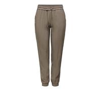 ONLY Pantalones clásicos para Mujer ONLKELDA-Emery de Cintura Media Pantalones de Corte Normal, Nogal, 38W / 34L