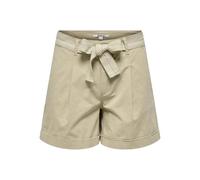 Only Pantalones Cortos Chinos Onlazelea MW Belt PNT para Mujer, Travertine, L