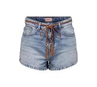 ONLY Pantalones Cortos de Mezclilla para Mujer ONLKelly HW, Mezclilla De Color Azul Claro, S