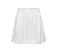 Only Pantalones Cortos Onltokyo HW Linen Blend PNT Noos para Mujer, Blanco Brillante, S