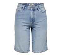 Only Pantalones Cortos para Mujer, Mezclilla De Color Azul Claro, M