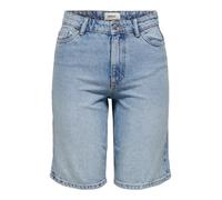 Only Pantalones Cortos para Mujer, Mezclilla De Color Azul Claro, M