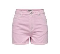 ONLY Pantalones cortos para mujer ONLJAGGER-Silla HW MOM PNT, Roseate Spoonbill, L