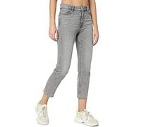 Only Pantalones Vaqueros de Corte Recto para Mujer Onlemily Life HW, Grey Denim, 28W x 34L