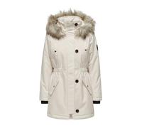 ONLY Parca de invierno 'ONLIRIS ' ecru / negro, Talla XL