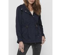 ONLY Parka ONLLORCA azul oscuro | S