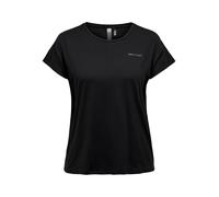 Only Play Curvy Camiseta funcional 'Aubree' negro / blanco 6XL-7XL negro / blanco