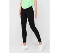 ONLY PLAY Legging Noon de punto, cintura elástica. Color Negro