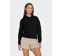 Only Play Sudadera con capucha, Lounge. Talla L. Color Negro