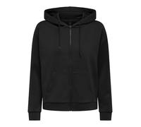 ONLY Onplounge Life Hood FZ LS Swt Noos Sudadera con Capucha, Negro, L para Mujer