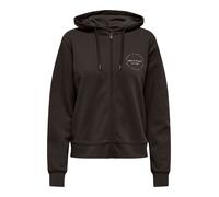 ONLY PLAY Sudadera con cremallera deportiva 'ONPCava' chocolate / rosa / blanco L EUR