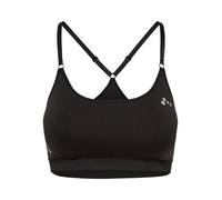 ONLY PLAY Sujetador deportivo 'Lea' negro / blanco, Talla M