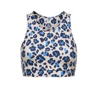 ONLY PLAY Sujetador deportivo 'ONPFern' navy / azul claro / gris claro M navy / azul claro / gris claro