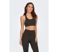 ONLY PLAY Sujetador top deportivo. Color chocolate