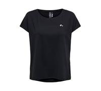 ONLY Play Mujer Onpaubree SS Loose Training tee - Opus Camisa Deportiva Not Applicable, Negro (Black Black), X-Large