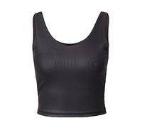 Only Play Top Deportivo Elástico Cuello Redondo, Negro , S
