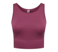 Only Play Onpjaia Life Un SL Seam Short Top Noos, Beaujolais, XS-S Mujeres